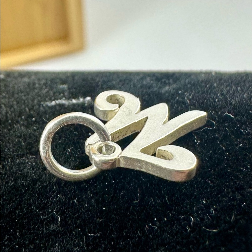 James Avery Sterling Silver Cursive Script Initia… - image 4